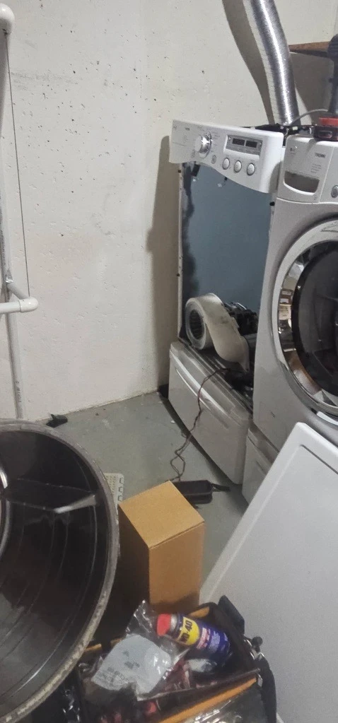 LG dryer heating element replacement in Springfield, VA